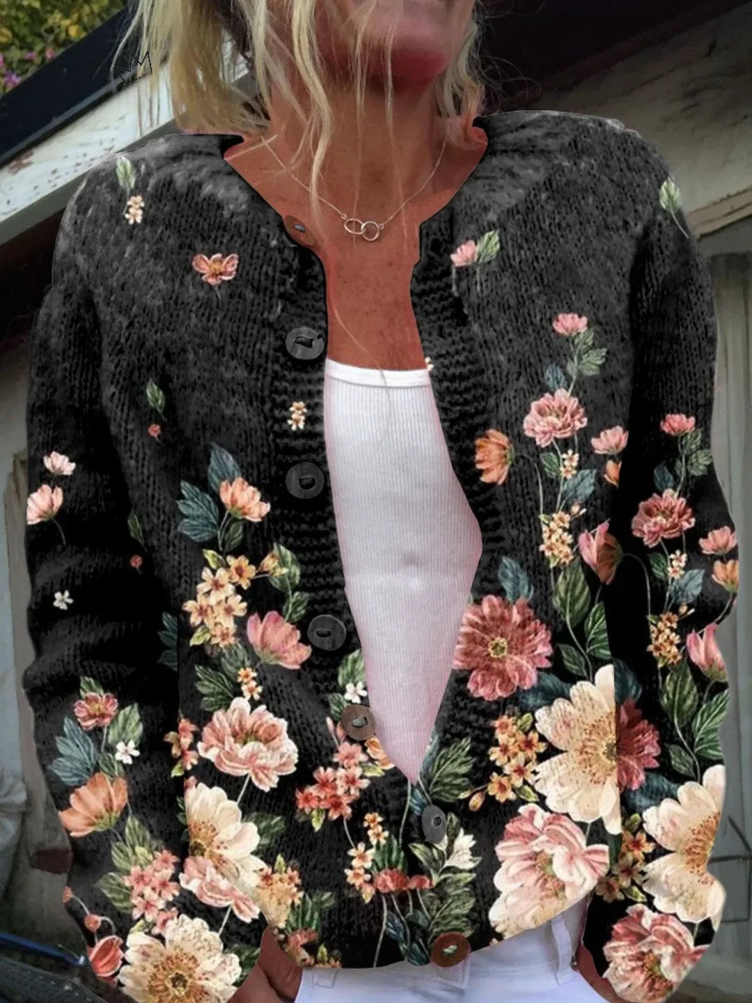 Kivara™ | Vintage Floral Cardigan.