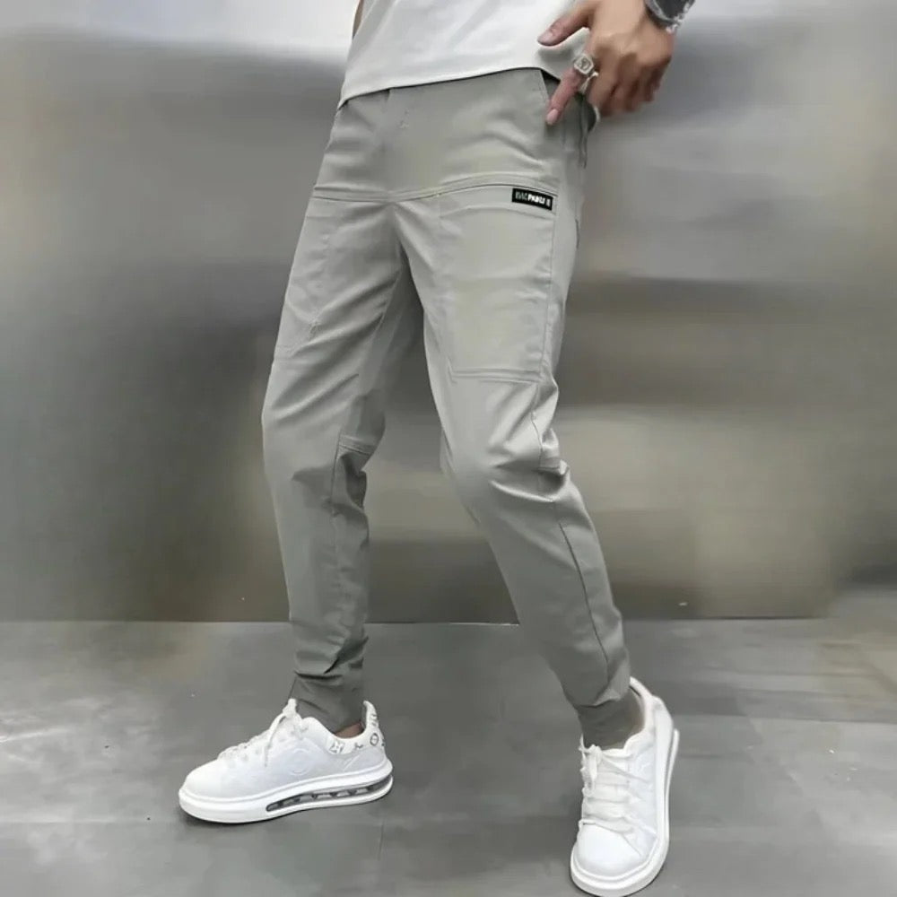 Ruggero | Premium Elastic Cargo Pants