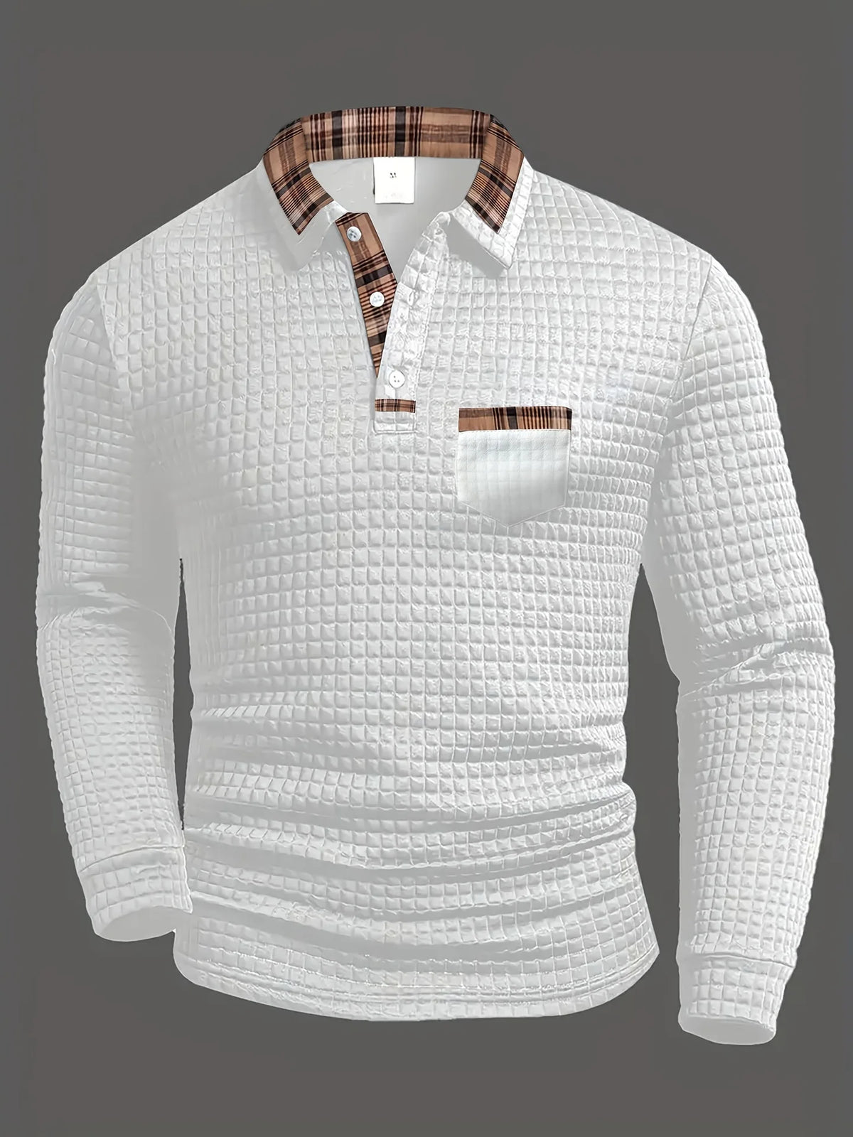 Cason Refined Knit Polo Sweater