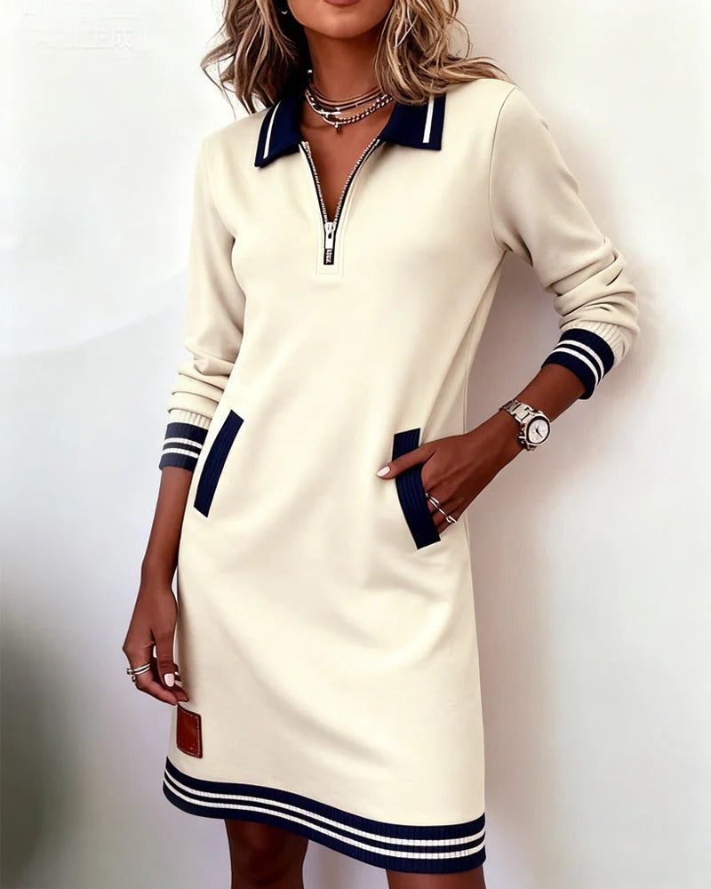 Marisol | Everyday Cotton Zip Dress