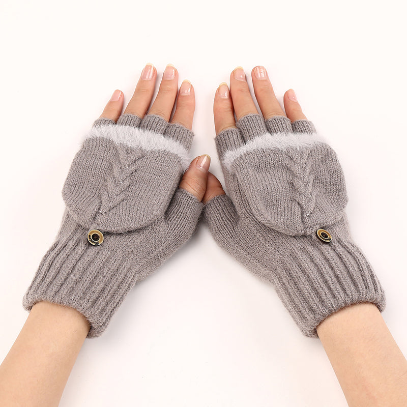 Warm Solid-Color Gloves