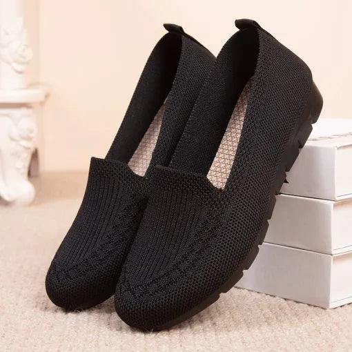 Women's Cushioned Loafers with Stabilizing Sole