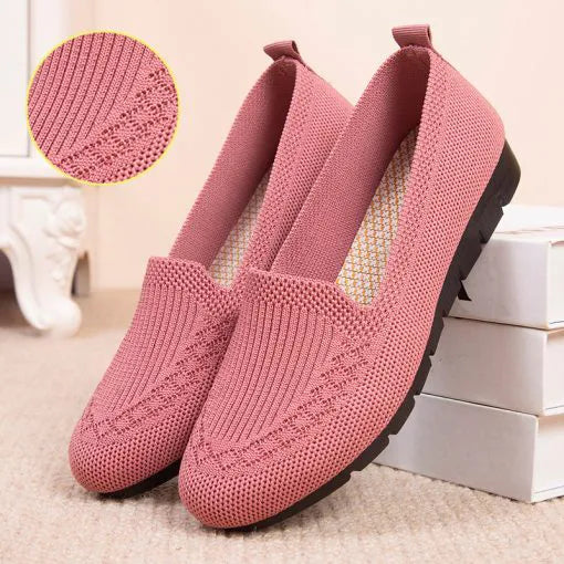 Women's Cushioned Loafers with Stabilizing Sole
