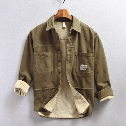Solan – Fleece Cargo Overshirt