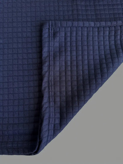 Men’s Slim Fit Textured Polo with Zipper Sleeve Pocket