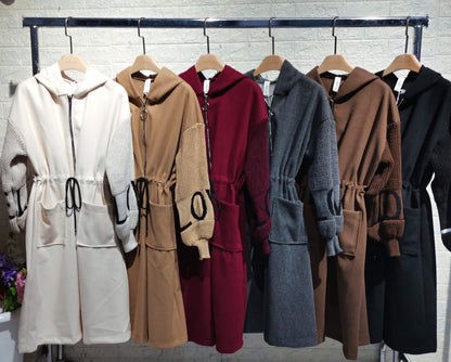 Nella™ | Zip-Up Wool-Blend Winter Coat