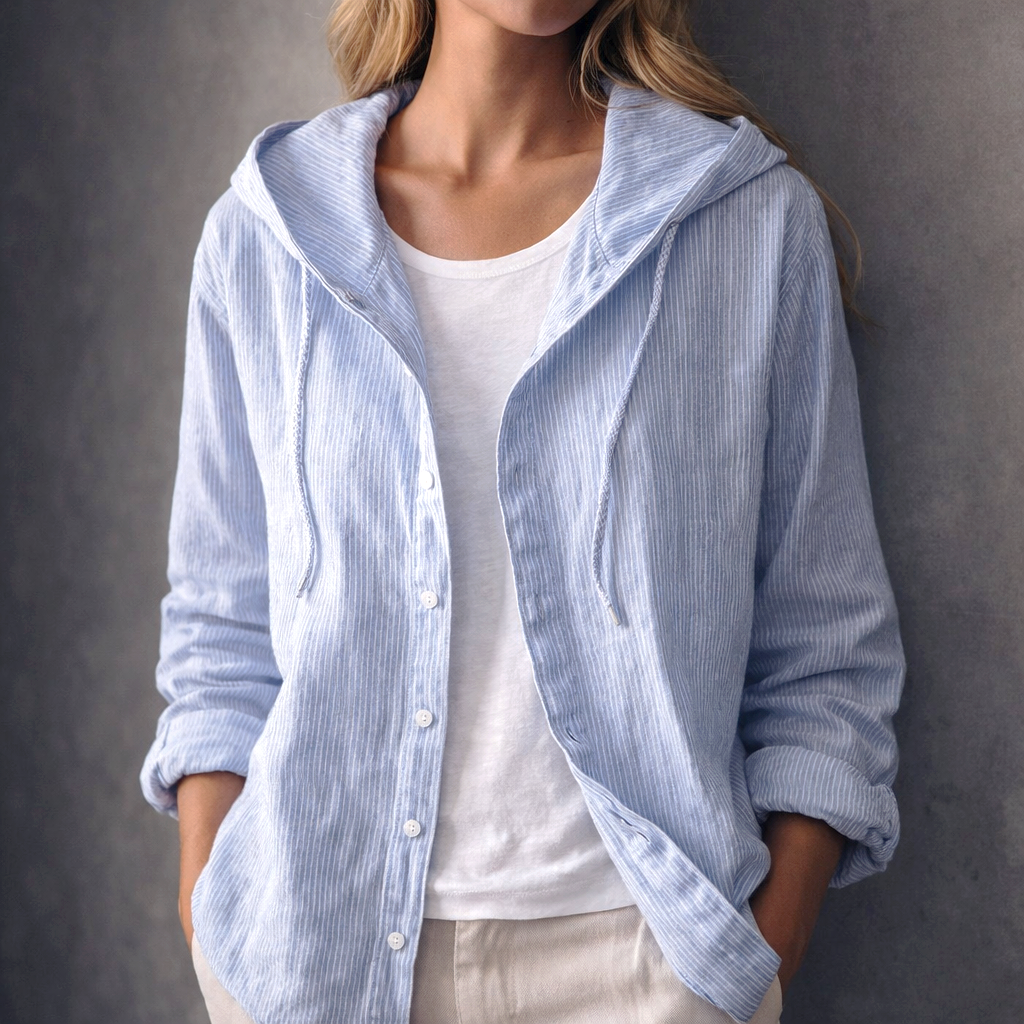 Zoey Linen Hoodie