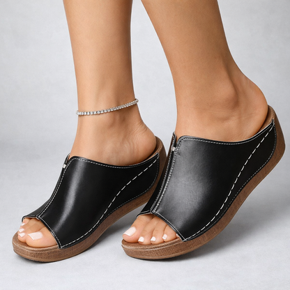 Stella Leather Platforms