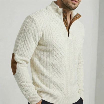 Langston - Classic High Collar Pullover