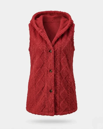 Evanna | Hooded Sleeveless Vest