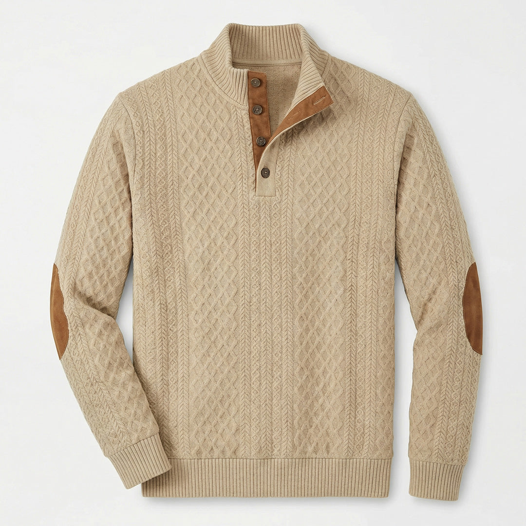 Langston - Classic High Collar Pullover