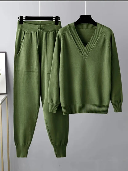 Relaxed Knit Lounge Set