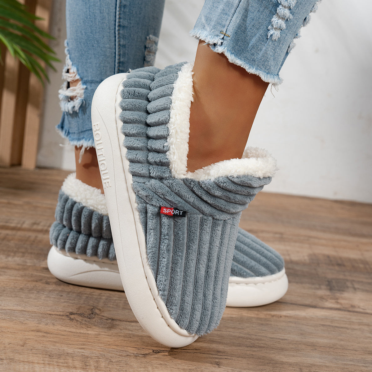 CozyStep™ Plush Home Slippers