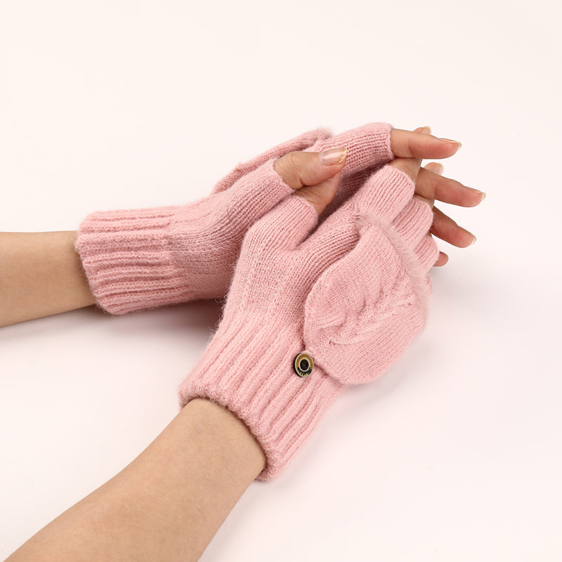 Warm Solid-Color Gloves