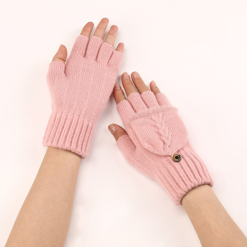 Warm Solid-Color Gloves