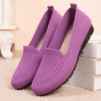 Women's Cushioned Loafers with Stabilizing Sole