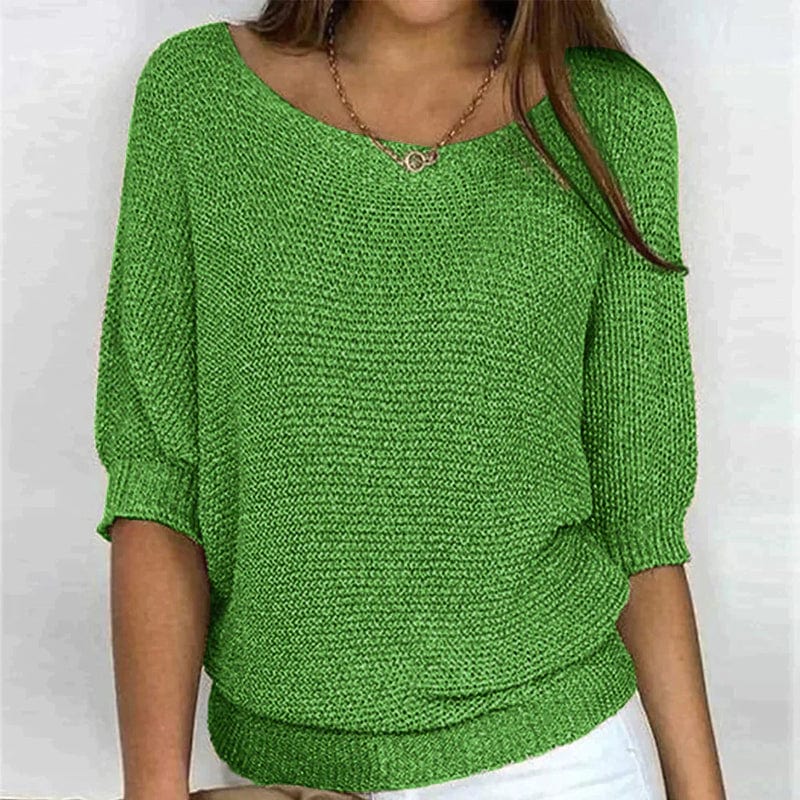 Savannah | Three Quarter Sleeve Sweater