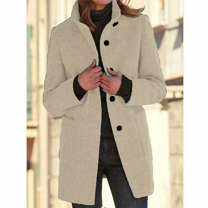 Tove Elegant Coat – Timeless Warmth, Effortless Sophistication