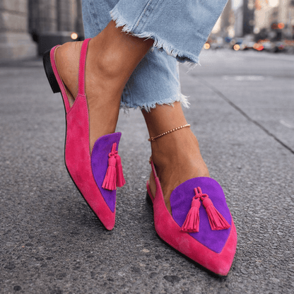 Eliza | Strappy Tassel Sandals