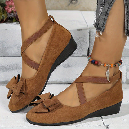Colette | Comfort Wedge Ballet Flats