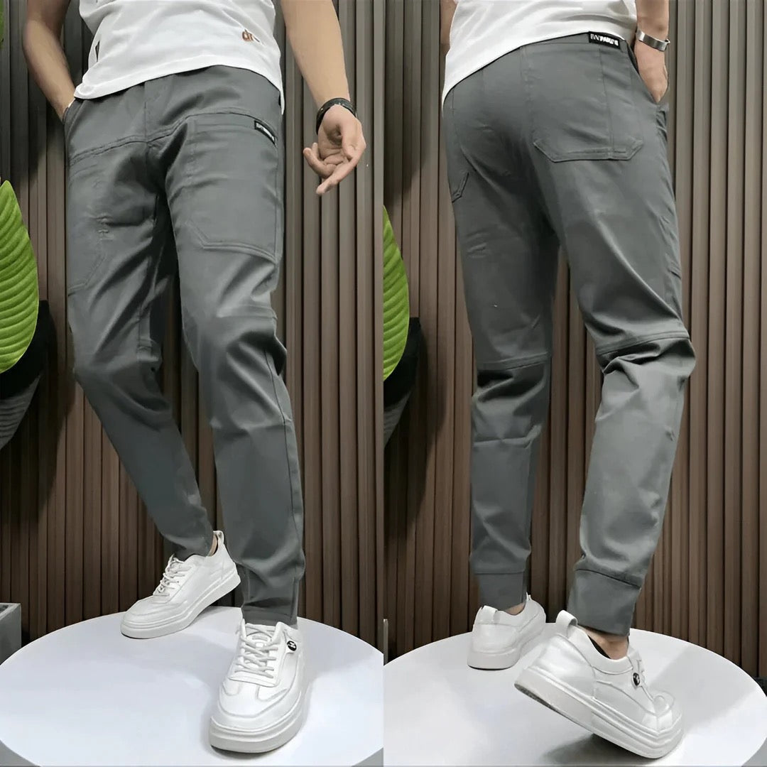 Ruggero | Premium Elastic Cargo Pants