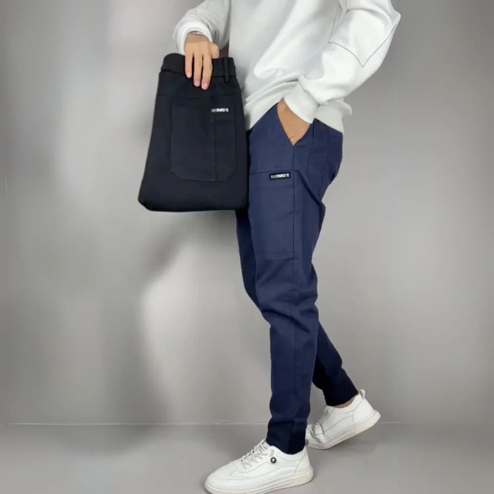 Ruggero | Premium Elastic Cargo Pants