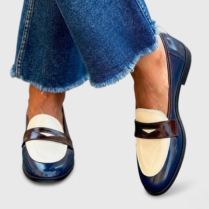 Claudia | Contrast Loafers