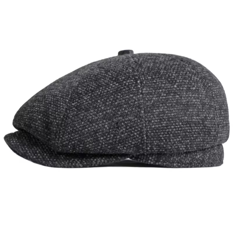 Flecked Eight-Panel Cap