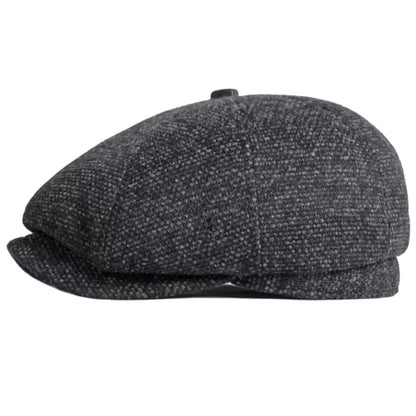 Flecked Eight-Panel Cap