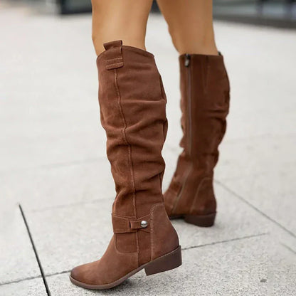 Celina | Soft Suede-Effect Winter Boots