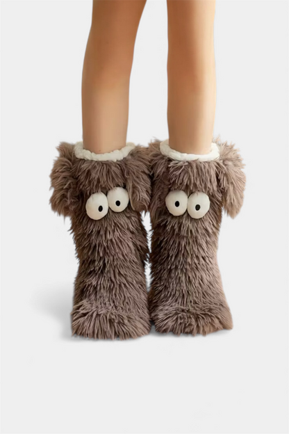 Cuddle Cozy Faux Fur Socks
