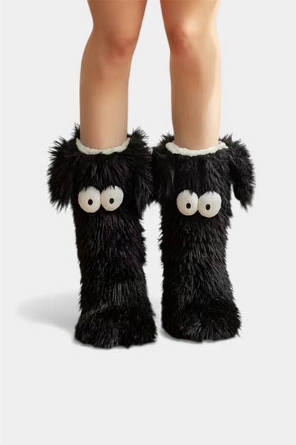 Cuddle Cozy Faux Fur Socks