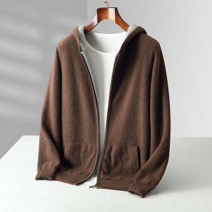 Nolan Reversible Cashmere Hoodie