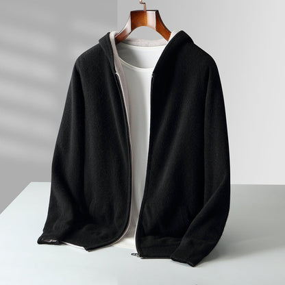 Nolan Reversible Cashmere Hoodie