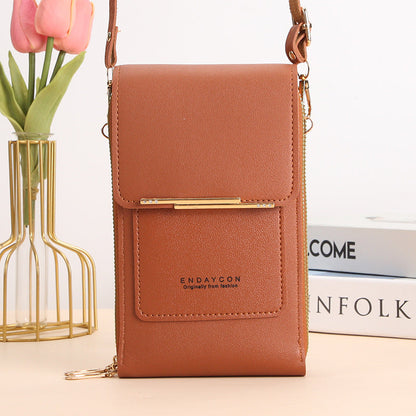 AVERA - Stylish Mobile Phone Messenger Bag with Touch Screen
