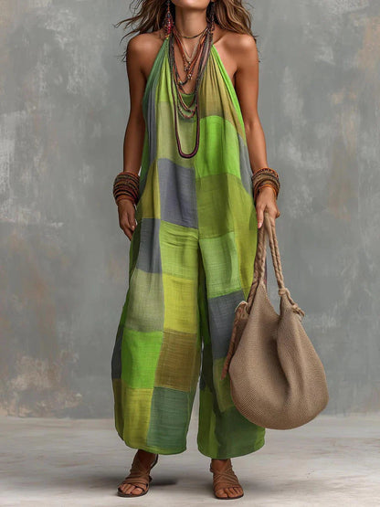 Bohemian Patchwork Jumpsuit™ – Freshness and Freedom in a Unique Artistic Style