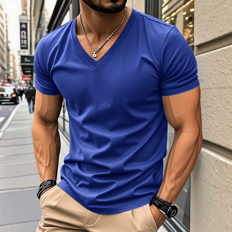 André Ferran Lido V-Neck Tee