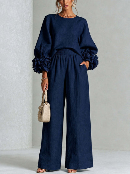 ROSALIE™ FLORAL CUFF TWO-PIECE SET