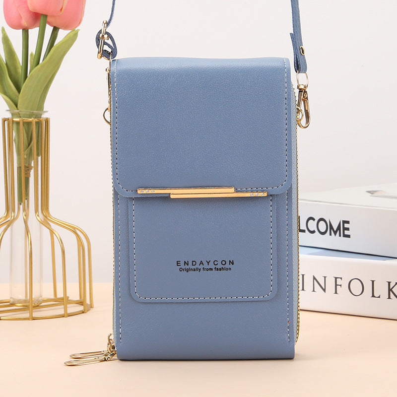 AVERA - Stylish Mobile Phone Messenger Bag with Touch Screen