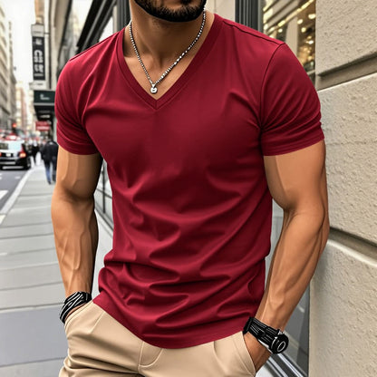 André Ferran Lido V-Neck Tee