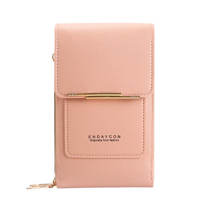 AVERA - Stylish Mobile Phone Messenger Bag with Touch Screen