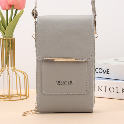 AVERA - Stylish Mobile Phone Messenger Bag with Touch Screen