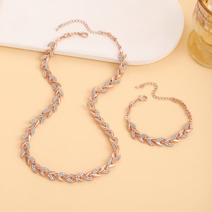 Claudine™ Fish Tail Necklace & Bracelet Set
