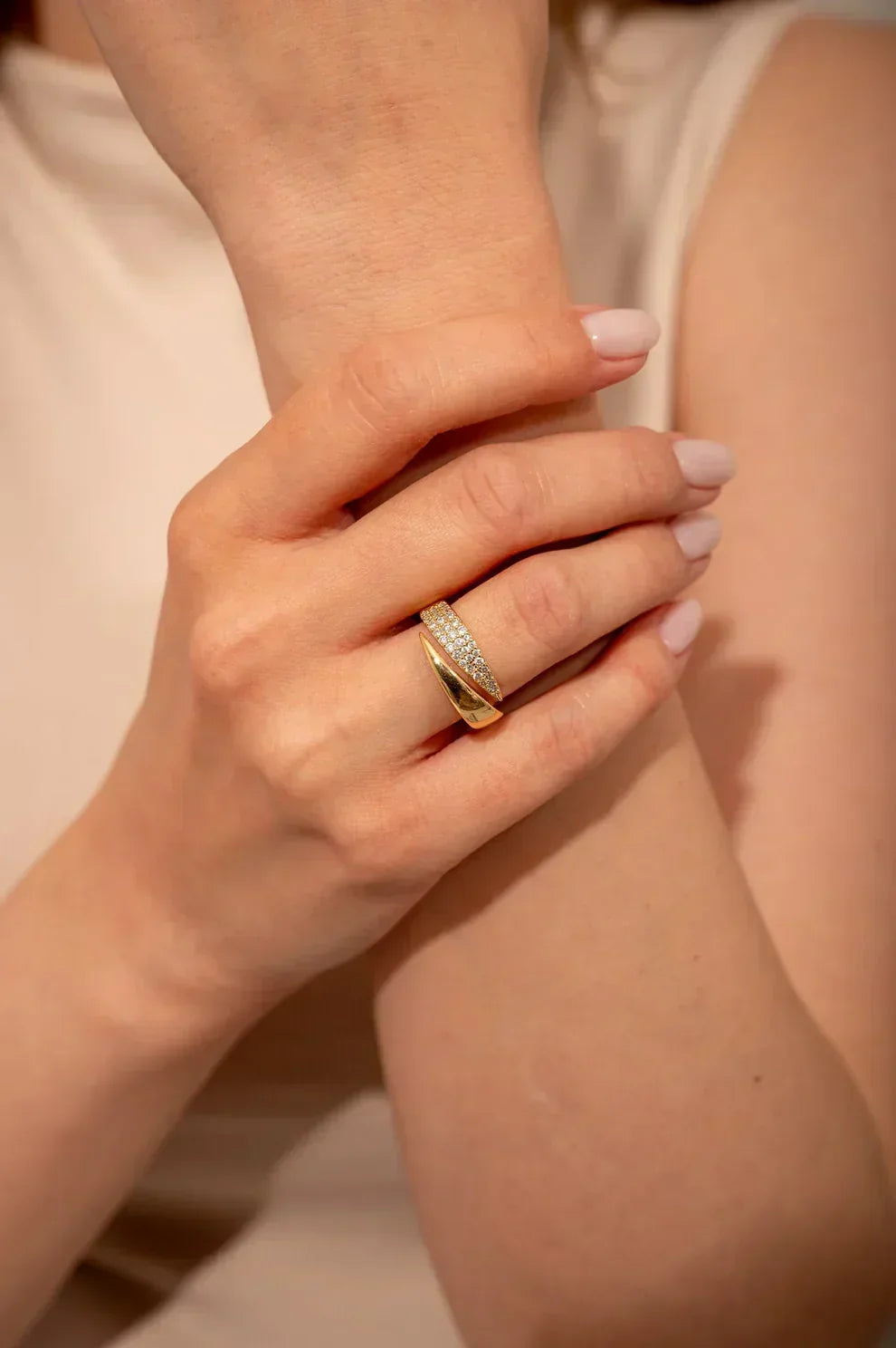 Haven™ Breast Cancer Awareness Adjustable Ring