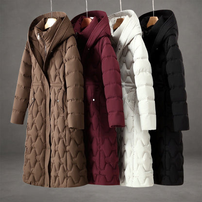 Helen | Longline Hooded Down Coat
