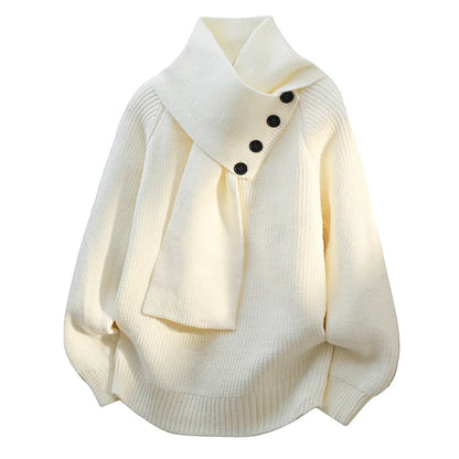 Marilee | Cozy Scarf-Neck Sweater
