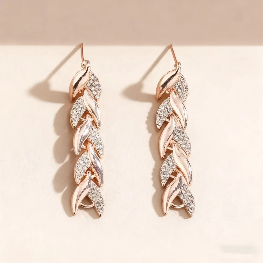 Serena™ | Mermaid Leaf Drop Earrings