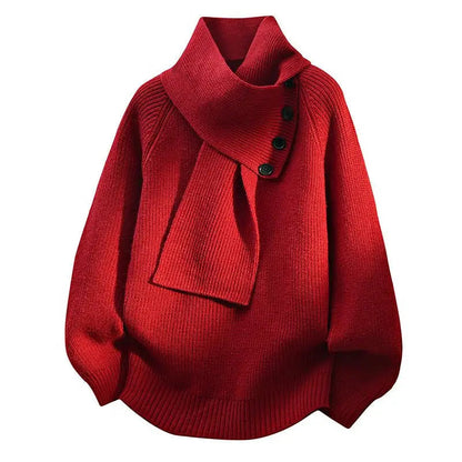 Marilee | Cozy Scarf-Neck Sweater