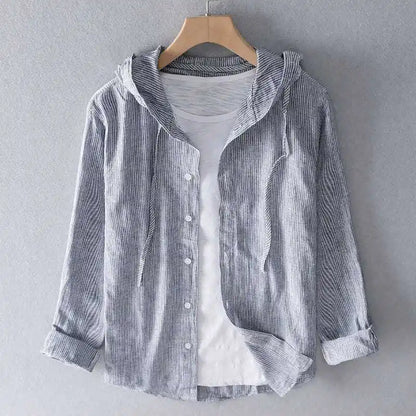 Zoey Linen Hoodie