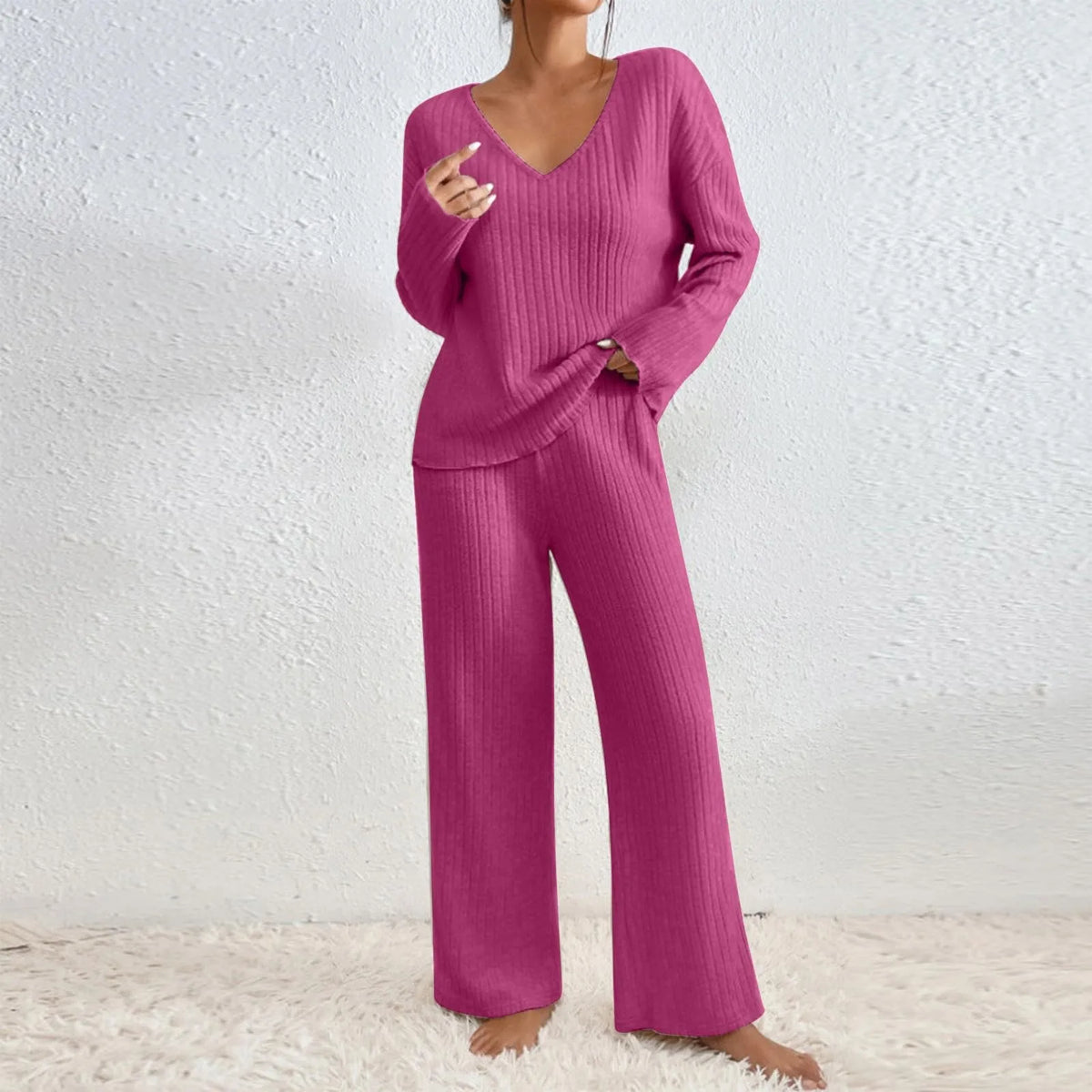 Haven | Ribbed Lounge Set